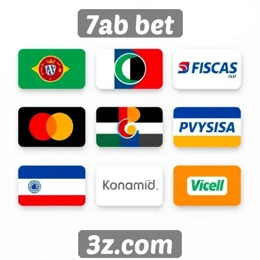 Opções de pagamento diversificadas no 7ab bet